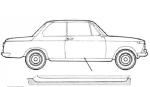 Untertürblech, innen unten rechts (202172), BMW 02er (Typ 114, E6, E10, E20)